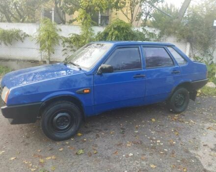 Синий ВАЗ 21099, объемом двигателя 0 л и пробегом 100 тыс. км за 599 $, фото 5 на Automoto.ua