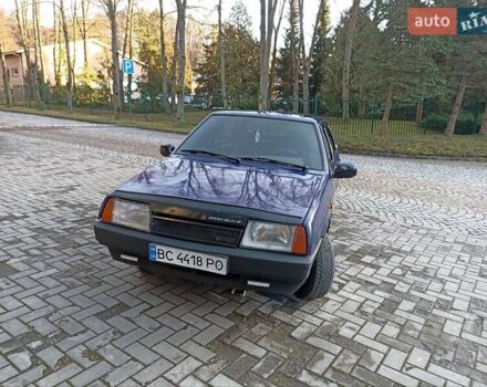 Синий ВАЗ 21099, объемом двигателя 1.5 л и пробегом 173 тыс. км за 1300 $, фото 2 на Automoto.ua