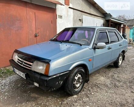 Синий ВАЗ 21099, объемом двигателя 1.5 л и пробегом 67 тыс. км за 1200 $, фото 4 на Automoto.ua