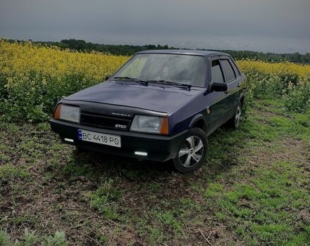 Синий ВАЗ 21099, объемом двигателя 1.5 л и пробегом 163 тыс. км за 1800 $, фото 2 на Automoto.ua