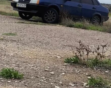 Синий ВАЗ 21099, объемом двигателя 1.6 л и пробегом 3 тыс. км за 1500 $, фото 1 на Automoto.ua