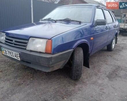 Синий ВАЗ 21099, объемом двигателя 1.5 л и пробегом 200 тыс. км за 1100 $, фото 8 на Automoto.ua