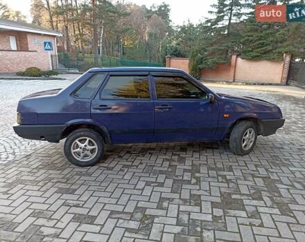 Синий ВАЗ 21099, объемом двигателя 1.5 л и пробегом 173 тыс. км за 1400 $, фото 8 на Automoto.ua