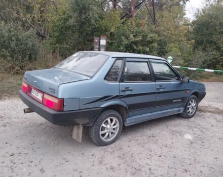 Синий ВАЗ 21099, объемом двигателя 1.5 л и пробегом 222 тыс. км за 1050 $, фото 5 на Automoto.ua