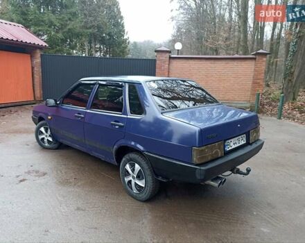Синій ВАЗ 21099, об'ємом двигуна 1.5 л та пробігом 173 тис. км за 1350 $, фото 15 на Automoto.ua