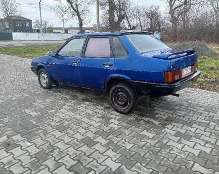 Синий ВАЗ 21099, объемом двигателя 1.5 л и пробегом 10 тыс. км за 600 $, фото 5 на Automoto.ua