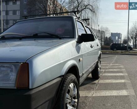 Синий ВАЗ 21099, объемом двигателя 1.5 л и пробегом 79 тыс. км за 2000 $, фото 3 на Automoto.ua