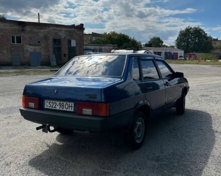 Синий ВАЗ 21099, объемом двигателя 0 л и пробегом 155 тыс. км за 1000 $, фото 4 на Automoto.ua