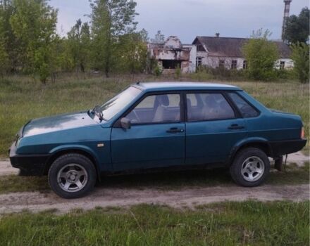 Синий ВАЗ 21099, объемом двигателя 1.5 л и пробегом 60 тыс. км за 1150 $, фото 2 на Automoto.ua