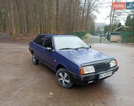 Синій ВАЗ 21099, об'ємом двигуна 1.5 л та пробігом 173 тис. км за 1350 $, фото 8 на Automoto.ua