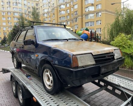 Синій ВАЗ 21099, об'ємом двигуна 1.5 л та пробігом 200 тис. км за 400 $, фото 2 на Automoto.ua