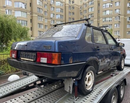 Синій ВАЗ 21099, об'ємом двигуна 1.5 л та пробігом 200 тис. км за 400 $, фото 1 на Automoto.ua