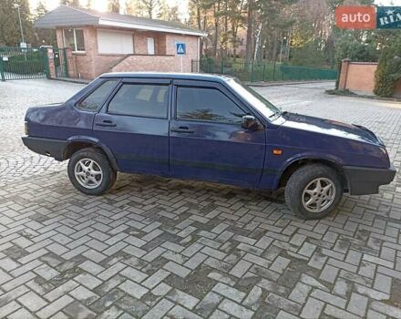 Синий ВАЗ 21099, объемом двигателя 1.5 л и пробегом 173 тыс. км за 1300 $, фото 8 на Automoto.ua