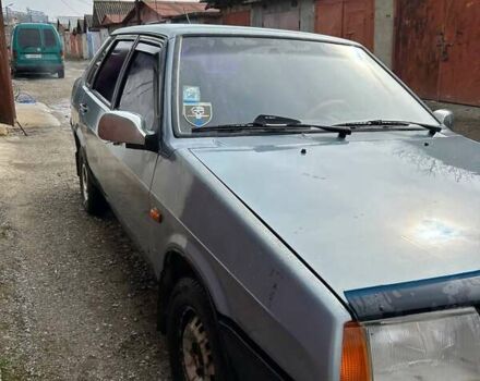 Синий ВАЗ 21099, объемом двигателя 1.5 л и пробегом 67 тыс. км за 1200 $, фото 3 на Automoto.ua