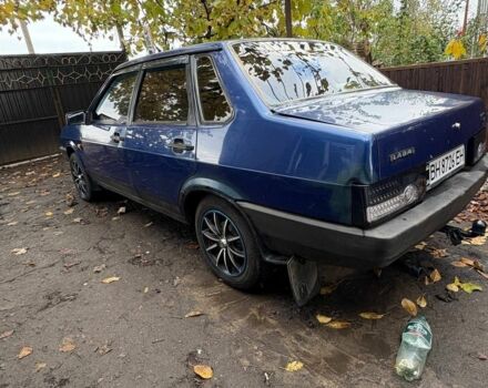Синий ВАЗ 21099, объемом двигателя 1.6 л и пробегом 3 тыс. км за 1500 $, фото 5 на Automoto.ua