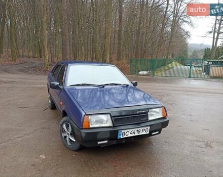 Синій ВАЗ 21099, об'ємом двигуна 1.5 л та пробігом 173 тис. км за 1350 $, фото 5 на Automoto.ua