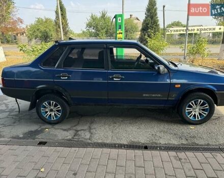 Синій ВАЗ 21099, об'ємом двигуна 1.5 л та пробігом 200 тис. км за 2000 $, фото 3 на Automoto.ua