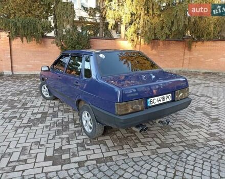 Синий ВАЗ 21099, объемом двигателя 1.5 л и пробегом 173 тыс. км за 1400 $, фото 15 на Automoto.ua