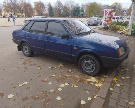 Синий ВАЗ 21099, объемом двигателя 0 л и пробегом 150 тыс. км за 1350 $, фото 2 на Automoto.ua