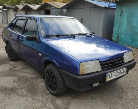 ВАЗ 21099 2002 в Днепре (Днепропетровске) на Automoto.ua Синий ВАЗ 21099, объемом двигателя 1.5 л и пробегом 300 тыс. км за 850 $, фото 2 на Automoto.ua