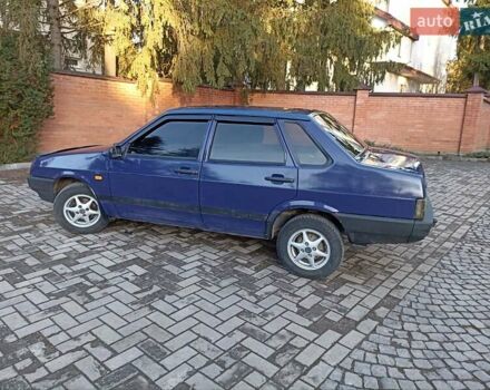 Синий ВАЗ 21099, объемом двигателя 1.5 л и пробегом 173 тыс. км за 1400 $, фото 16 на Automoto.ua