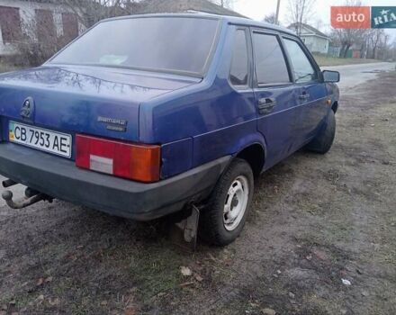 Синий ВАЗ 21099, объемом двигателя 1.5 л и пробегом 200 тыс. км за 1100 $, фото 6 на Automoto.ua
