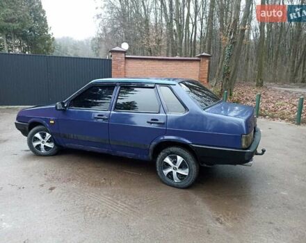 Синий ВАЗ 21099, объемом двигателя 1.5 л и пробегом 173 тыс. км за 1300 $, фото 21 на Automoto.ua
