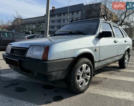 Синий ВАЗ 21099, объемом двигателя 1.5 л и пробегом 79 тыс. км за 2000 $, фото 1 на Automoto.ua