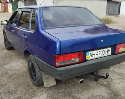ВАЗ 21099 2002 в Днепре (Днепропетровске) на Automoto.ua Синий ВАЗ 21099, объемом двигателя 1.5 л и пробегом 300 тыс. км за 850 $, фото 4 на Automoto.ua