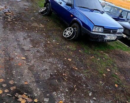 Синий ВАЗ 21099, объемом двигателя 1.5 л и пробегом 0 тыс. км за 2000 $, фото 2 на Automoto.ua