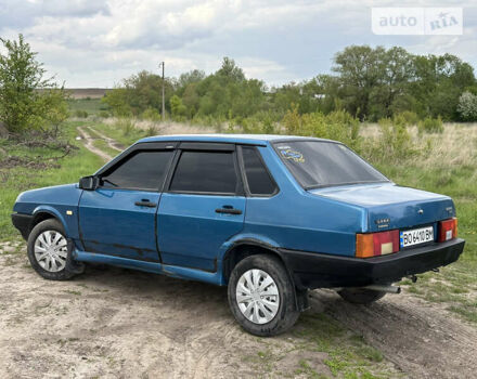 Синий ВАЗ 21099, объемом двигателя 1.5 л и пробегом 100 тыс. км за 1200 $, фото 6 на Automoto.ua