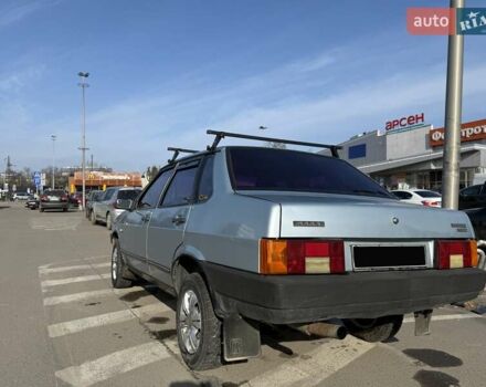 Синий ВАЗ 21099, объемом двигателя 1.5 л и пробегом 79 тыс. км за 2000 $, фото 5 на Automoto.ua