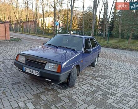 Синий ВАЗ 21099, объемом двигателя 1.5 л и пробегом 173 тыс. км за 1300 $, фото 3 на Automoto.ua