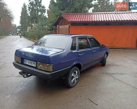Синий ВАЗ 21099, объемом двигателя 1.5 л и пробегом 173 тыс. км за 1300 $, фото 10 на Automoto.ua