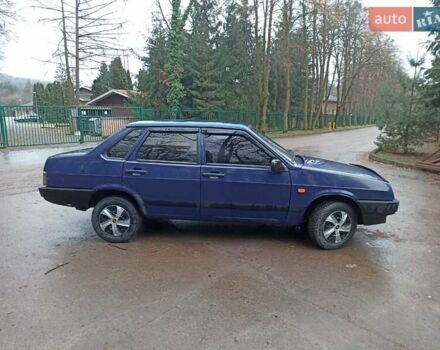 Синий ВАЗ 21099, объемом двигателя 1.5 л и пробегом 173 тыс. км за 1300 $, фото 5 на Automoto.ua