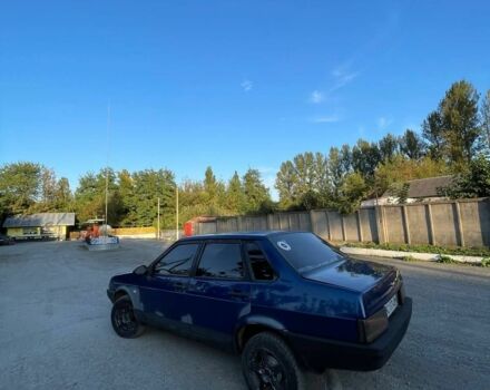 Синий ВАЗ 21099, объемом двигателя 1.5 л и пробегом 1 тыс. км за 1050 $, фото 2 на Automoto.ua