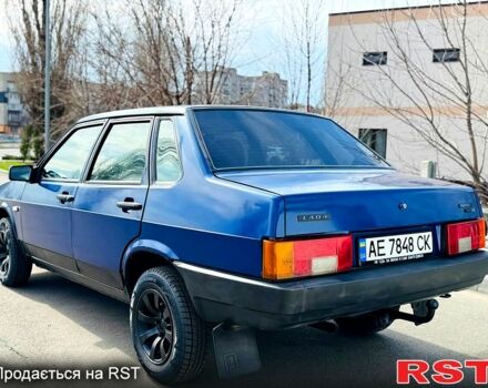 Синий ВАЗ 21099, объемом двигателя 1.5 л и пробегом 0 тыс. км за 1600 $, фото 1 на Automoto.ua