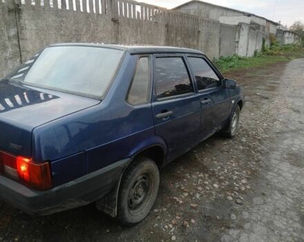 ВАЗ 21099 2003 в Пятихатках на Automoto.ua Синий ВАЗ 21099, объемом двигателя 1 л и пробегом 100 тыс. км за 764 $, фото 2 на Automoto.ua