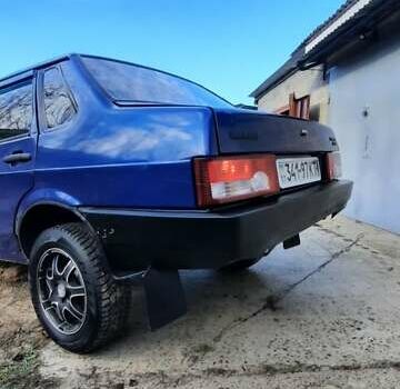 Синий ВАЗ 21099, объемом двигателя 1.5 л и пробегом 266 тыс. км за 1450 $, фото 15 на Automoto.ua