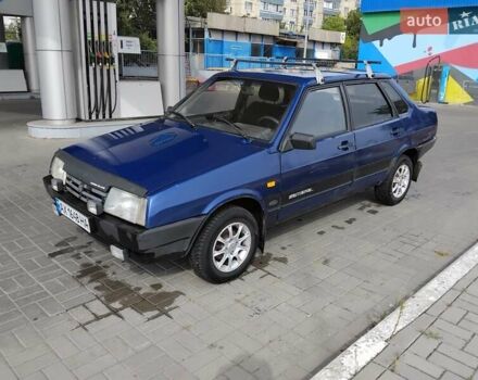 Синий ВАЗ 21099, объемом двигателя 1.5 л и пробегом 700 тыс. км за 1000 $, фото 2 на Automoto.ua