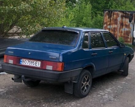 Синій ВАЗ 21099, об'ємом двигуна 1.5 л та пробігом 123 тис. км за 900 $, фото 1 на Automoto.ua