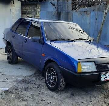 Синий ВАЗ 21099, объемом двигателя 1.5 л и пробегом 266 тыс. км за 1450 $, фото 26 на Automoto.ua