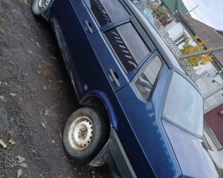 ВАЗ 21099 2003 в Пятихатках на Automoto.ua Синий ВАЗ 21099, объемом двигателя 1 л и пробегом 100 тыс. км за 764 $, фото 4 на Automoto.ua