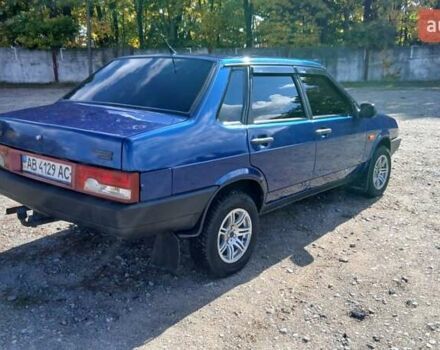 Синий ВАЗ 21099, объемом двигателя 1.5 л и пробегом 187 тыс. км за 1900 $, фото 9 на Automoto.ua