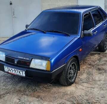 Синий ВАЗ 21099, объемом двигателя 1.5 л и пробегом 266 тыс. км за 1450 $, фото 24 на Automoto.ua
