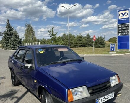 Синій ВАЗ 21099, об'ємом двигуна 1.5 л та пробігом 300 тис. км за 1100 $, фото 2 на Automoto.ua