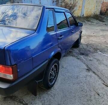 Синий ВАЗ 21099, объемом двигателя 1.5 л и пробегом 266 тыс. км за 1450 $, фото 75 на Automoto.ua