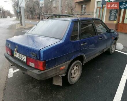 Синий ВАЗ 21099, объемом двигателя 1.5 л и пробегом 246 тыс. км за 894 $, фото 3 на Automoto.ua