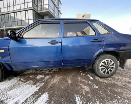 Синий ВАЗ 21099, объемом двигателя 1.5 л и пробегом 245 тыс. км за 1100 $, фото 6 на Automoto.ua