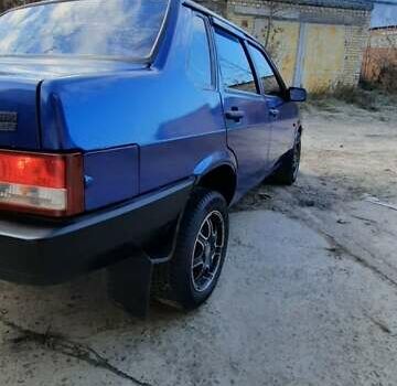 Синий ВАЗ 21099, объемом двигателя 1.5 л и пробегом 266 тыс. км за 1450 $, фото 74 на Automoto.ua